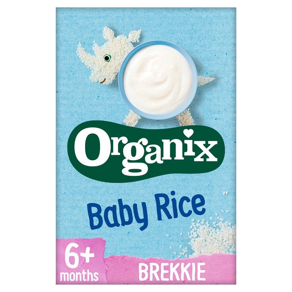 Organix Baby Rice Cereal 6+ months Organic 100g