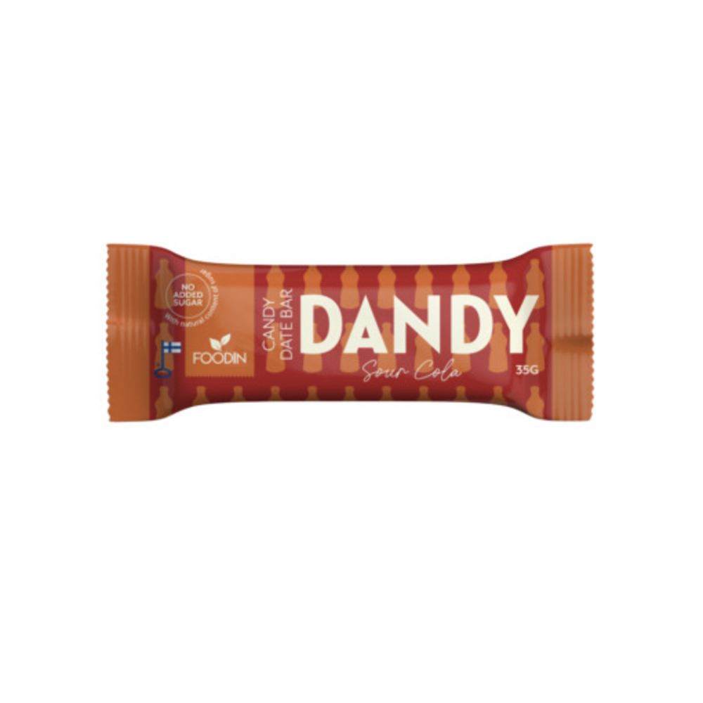 Foodin Dandy Candy Date Bar Sour Cola 35g - 18 Pack