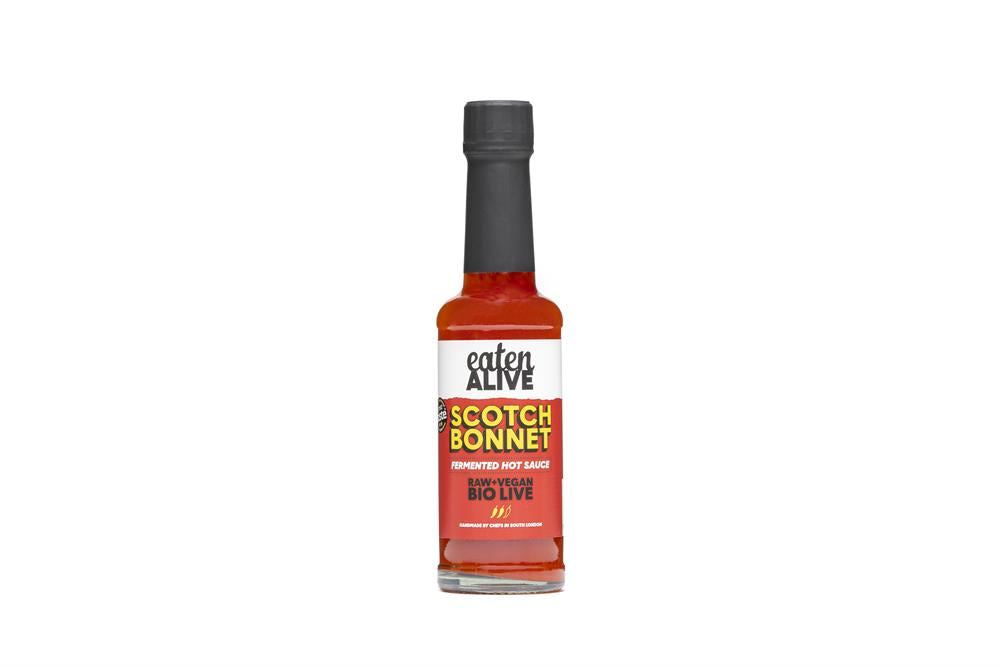 Eaten Alive Raw Fermented Scotch Bonnet Hot Sauce 150ml