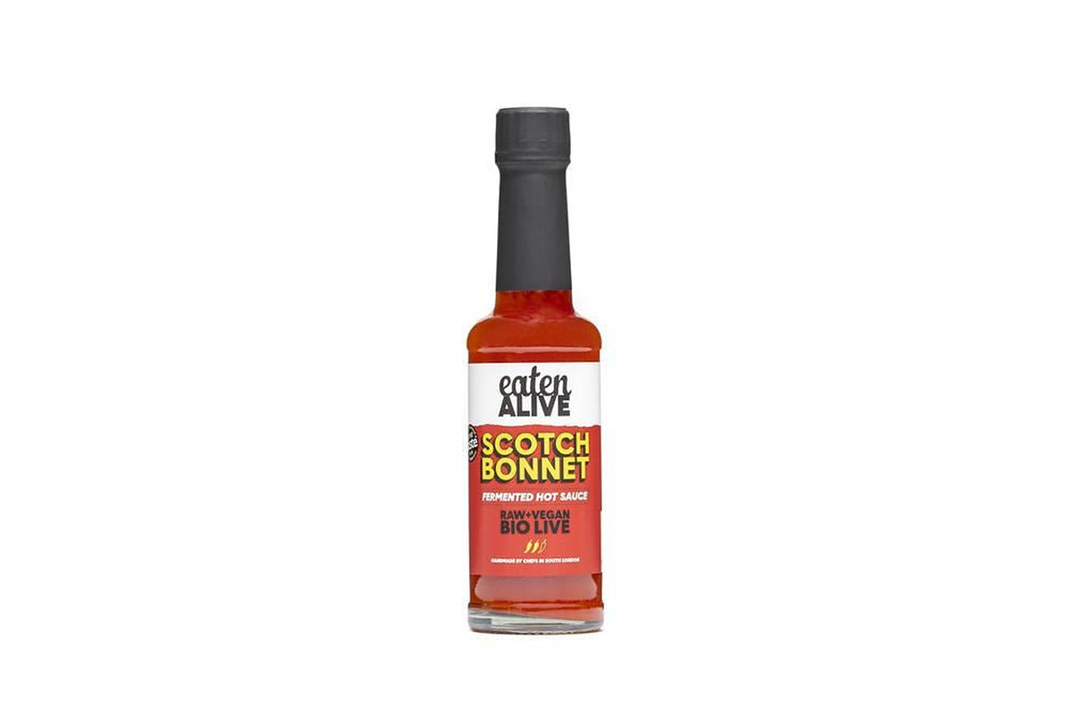 Eaten Alive Raw Fermented Scotch Bonnet Hot Sauce 150ml