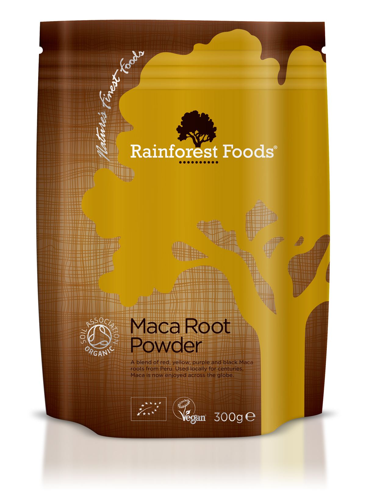 Rainforest Foods Organic 4 Root Maca Powder - 300g