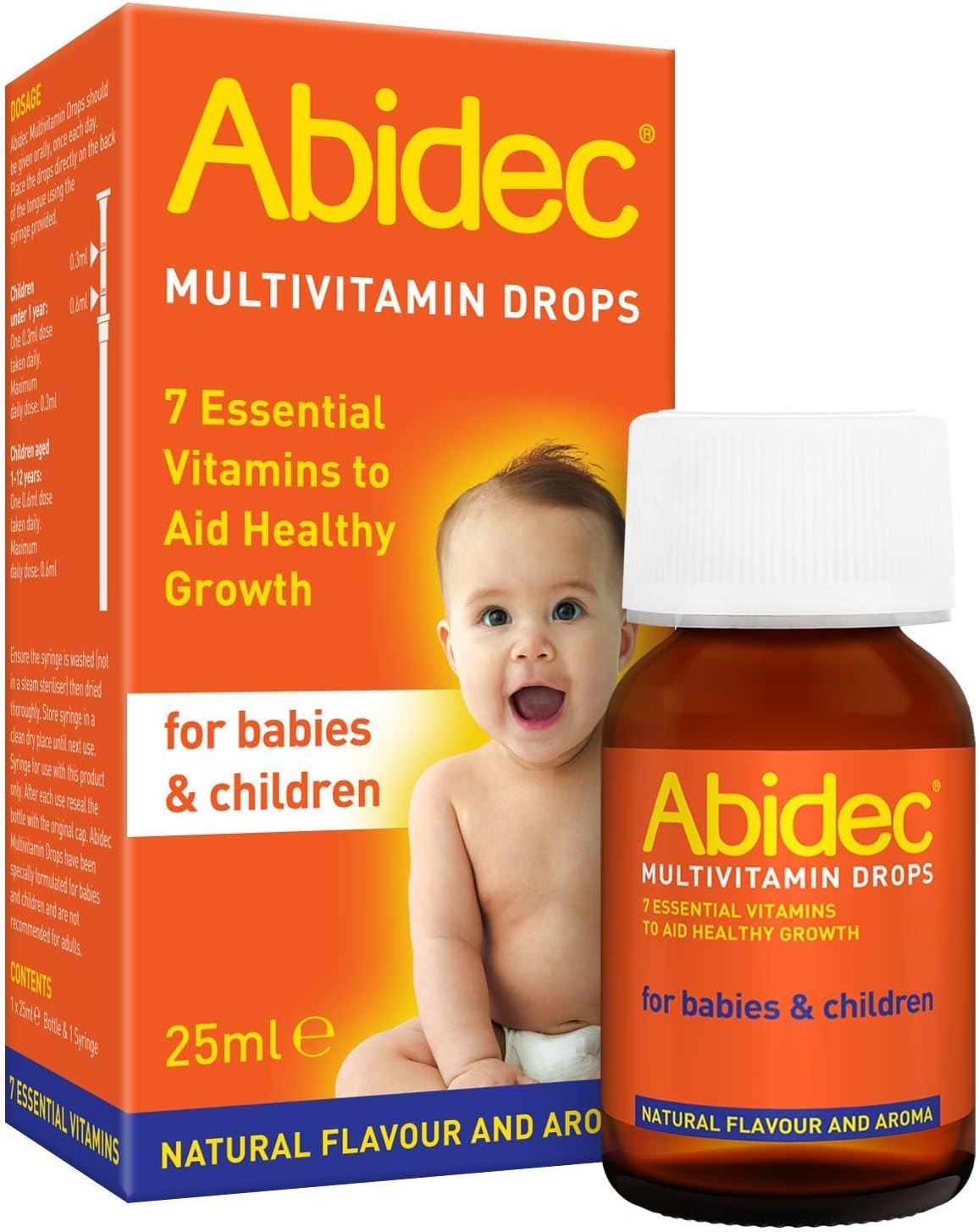 Abidec Multivitamin Drops for Babies and Children - 25ml