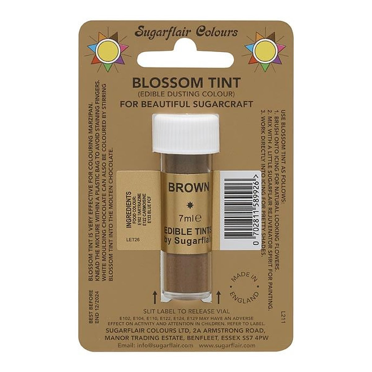 Sugarflair BLOSSOM TINT Edible Food Colour Powder - 7ml - image 49
