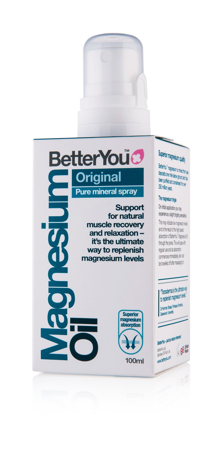 BetterYou Magnesium Oil Original Spray - 100ml