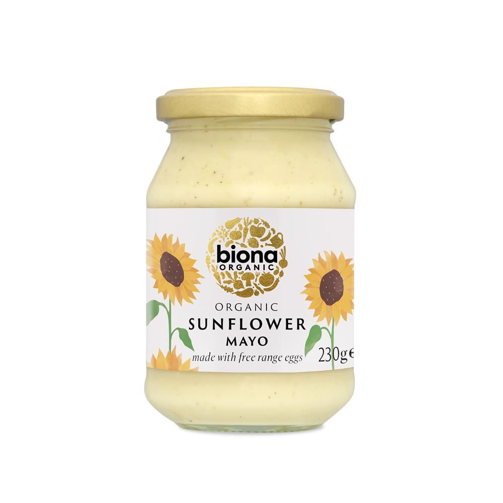 Biona Organic Sunflower Mayonnaise Free Range 230g
