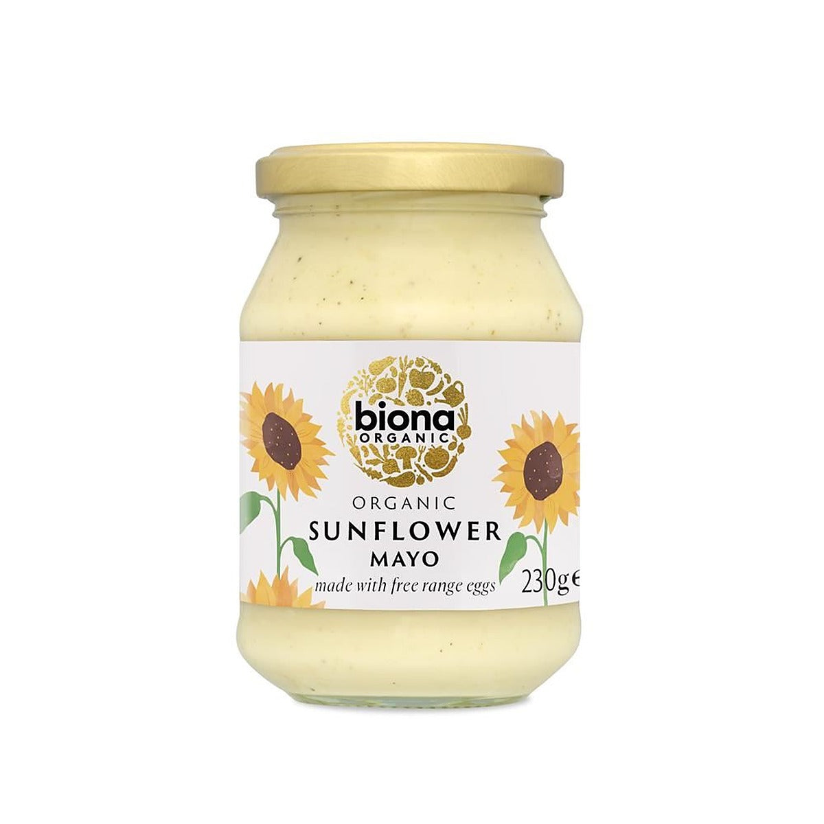 Biona Organic Sunflower Mayonnaise Free Range 230g