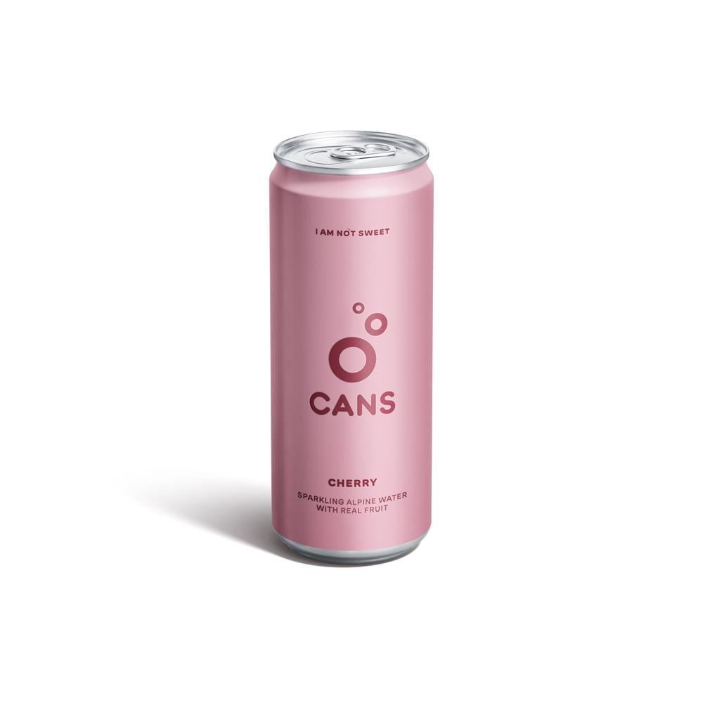 Cans Cherry Infused Sparkling Alpine Water 330ml - 6 Pack