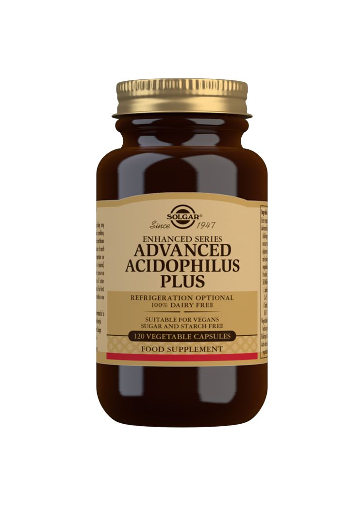 Solgar Advanced Acidophilus Plus - 120 Vegicaps