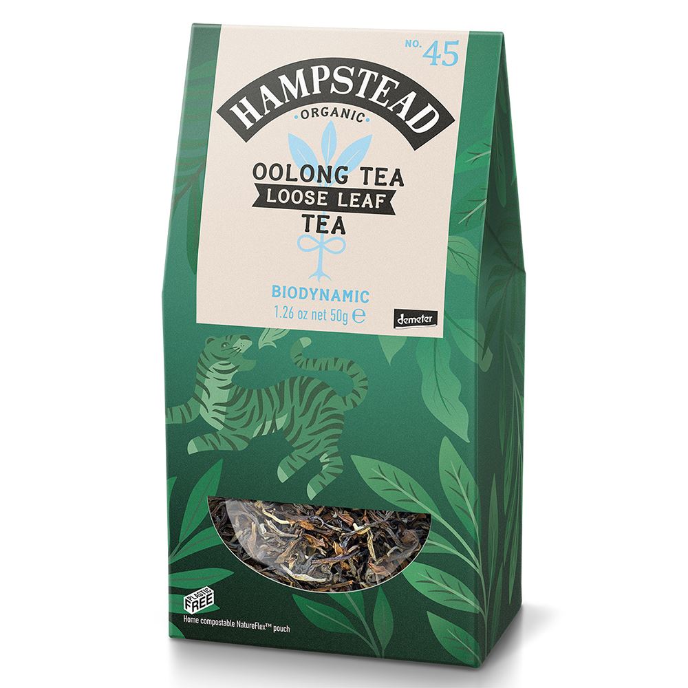Hampstead Tea Organic Oolong Loose Leaf Tea 50g
