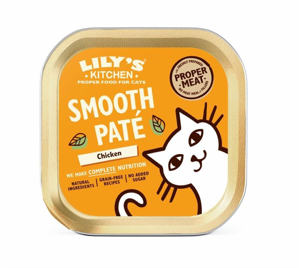 Lilys Kitchen Chicken Pate for Cats 85g - 19 Pack