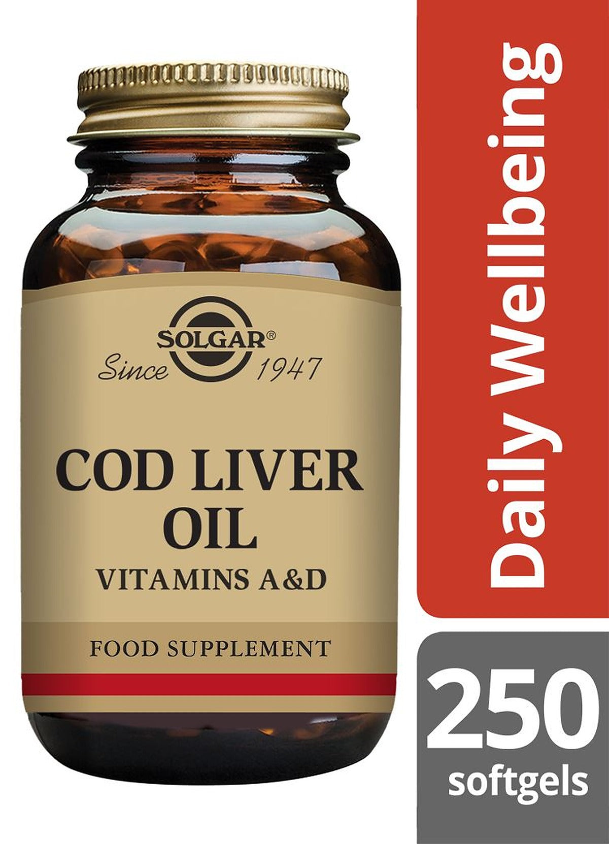 Solgar Cod Liver Oil - 250 Softgels - image 2