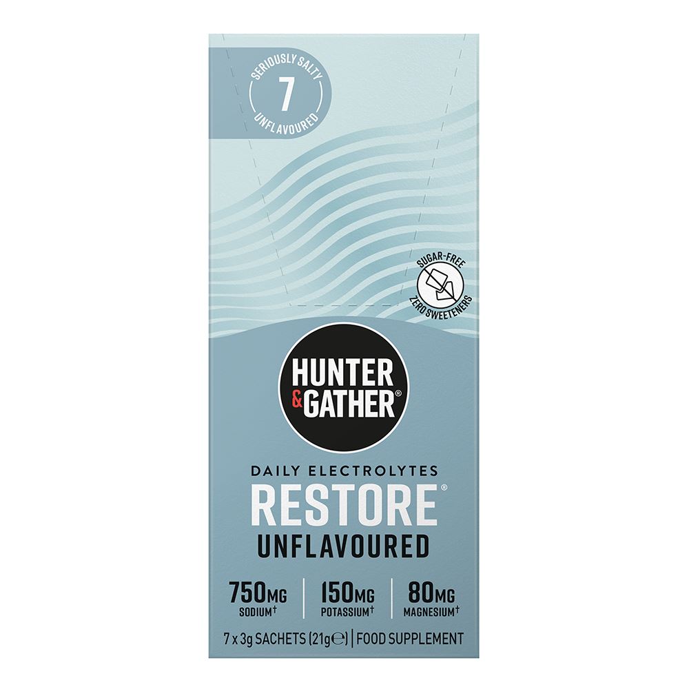 Hunter and Gather Restore Hydration Electrolytes 7x3g