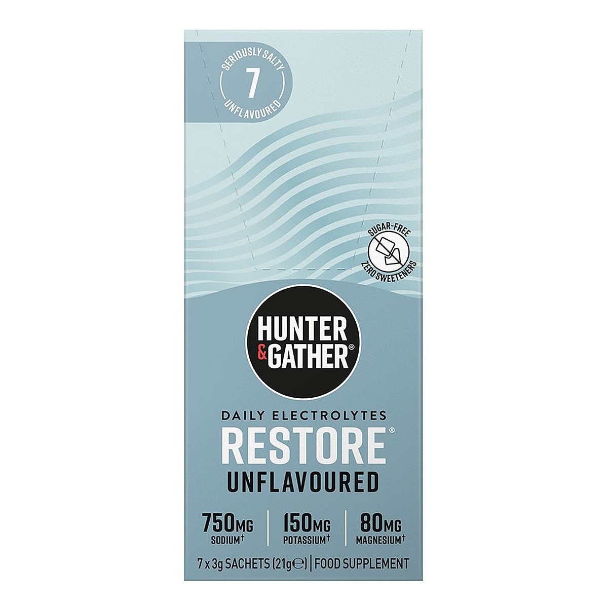 Hunter and Gather Restore Hydration Electrolytes 7x3g
