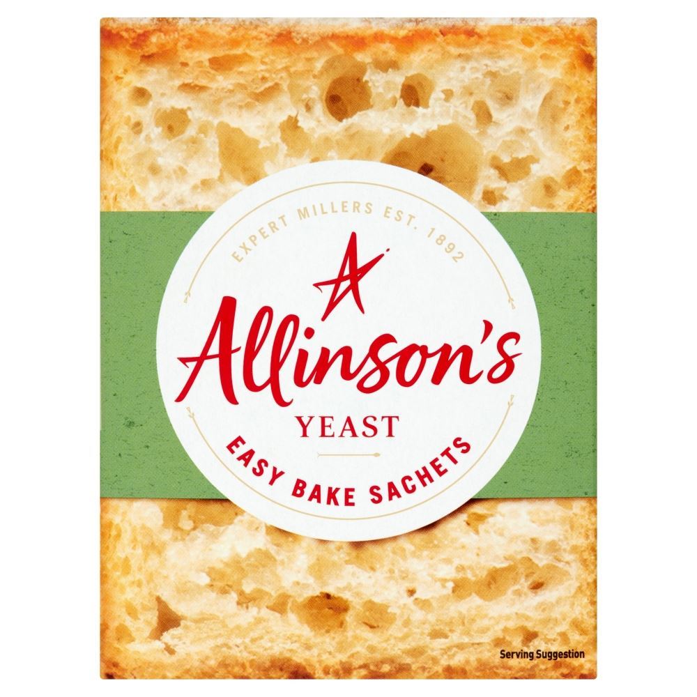 Allinson Easy Bake Yeast 6 x 7g Sachets - 6 Pack
