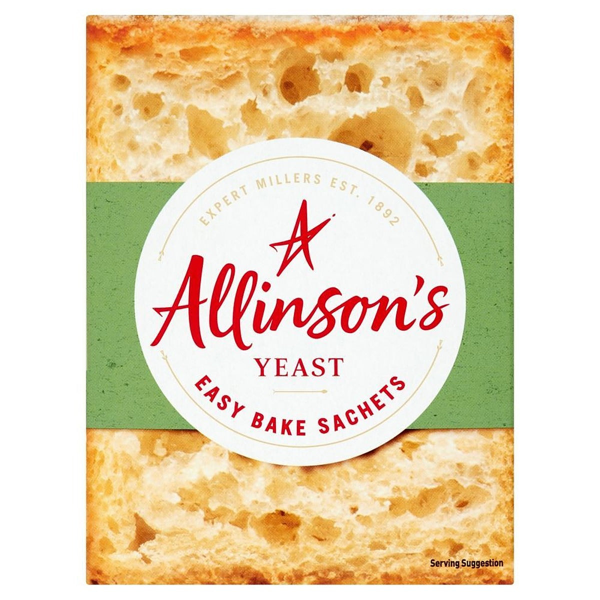 Allinson Easy Bake Yeast 6 x 7g Sachets - 6 Pack