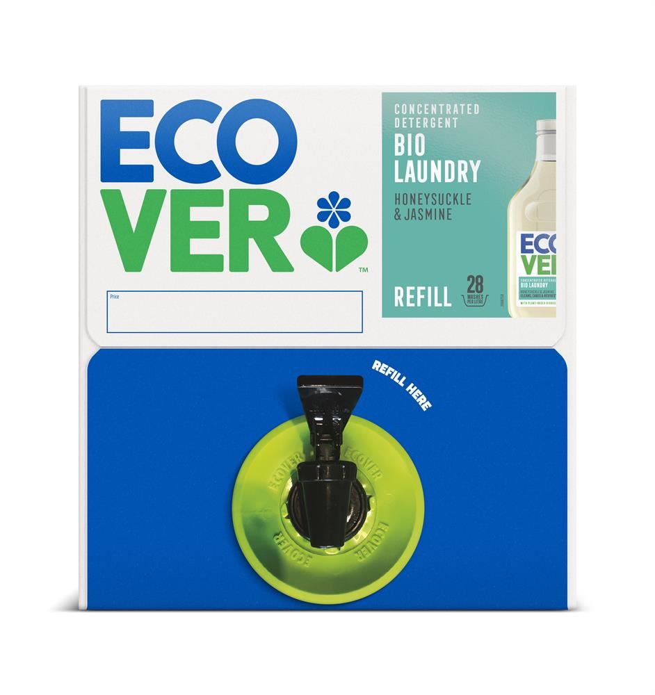 Ecover Refill Bio Concentrated Laundry Liq. 15L BiB 428 washes