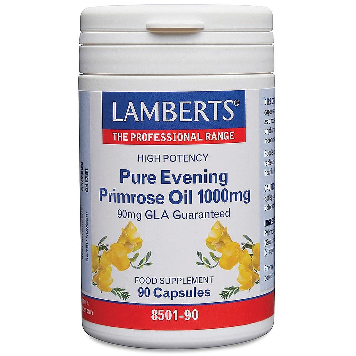 Lamberts Pure Evening Primrose Oil 1000mg 90 capsules