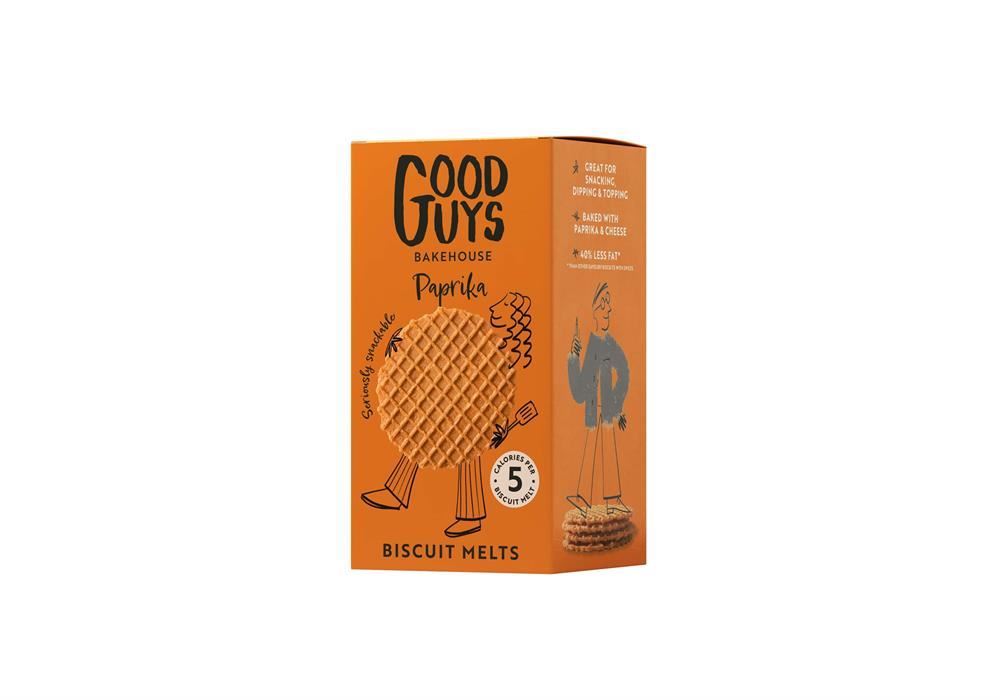 Good Guys Bakehouse Biscuit Melts - Paprika 50g - 8 Pack
