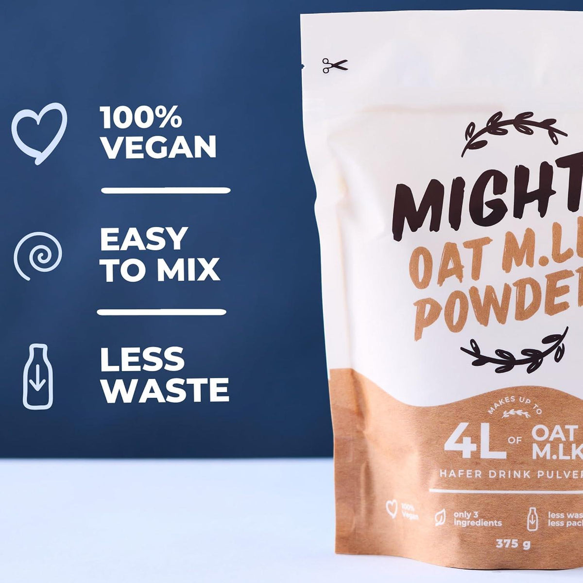 Mighty Oat M.LK Powder 375g/4 Litres - image 3