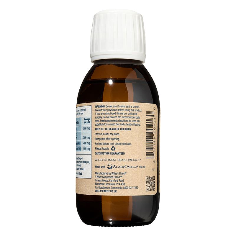 Wiley's Finest Peak Omega-3 Liqiud - 125ml