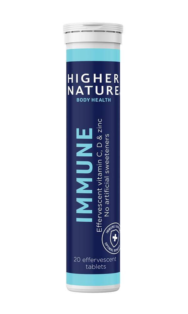 Higher Nature Immune Effervescent 20 tablets