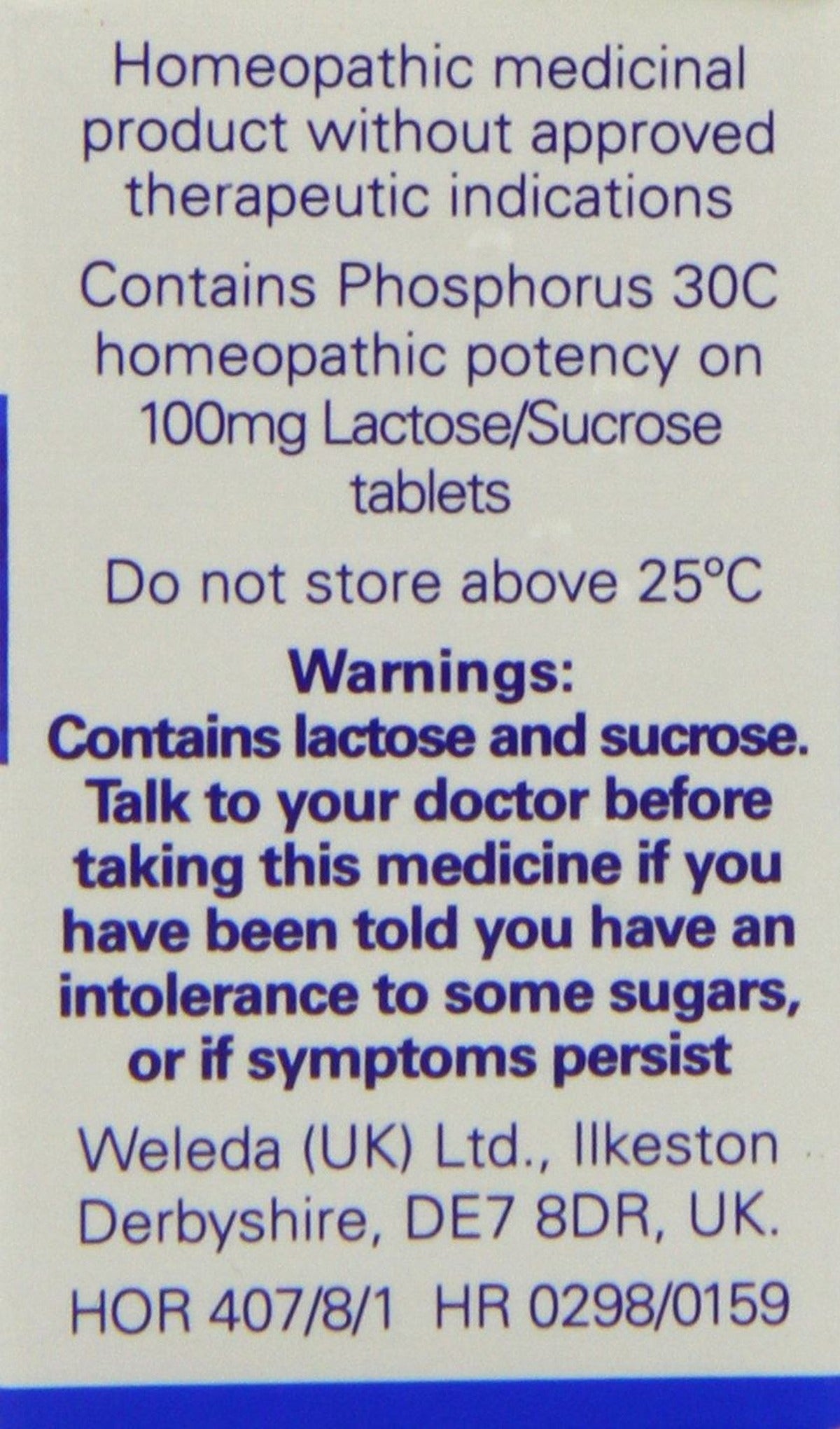Weleda Phosphorus 30C - 125 Tablets - image 3