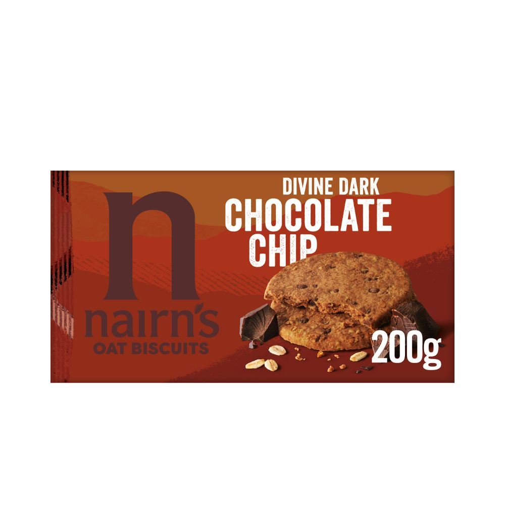 Nairns Dark Chocolate Chip Oat Biscuits 200g