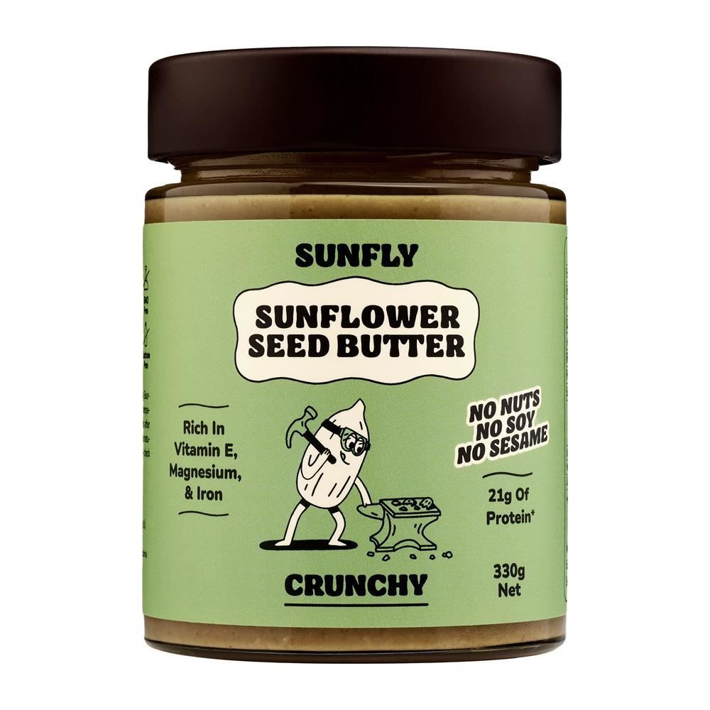 Sunfly Crunchy Sunflower Seed Butter 330g