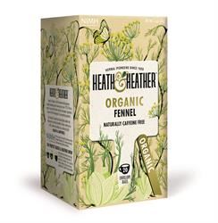 Heath And Heather Organic Fennel ST&E 20 Bags
