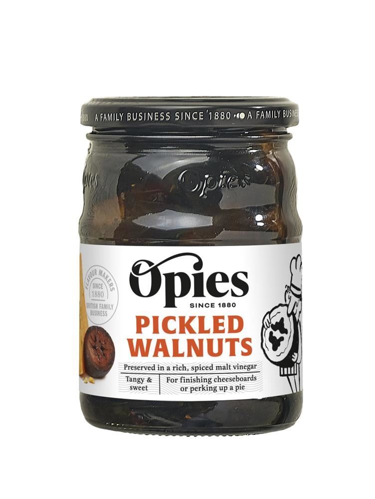 Opies Pickled Walnuts 390g - 6 Pack