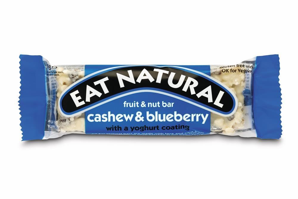Eat Natural Blueberries Cashews & Yoghurt Coating bar 40g - 12 Pack