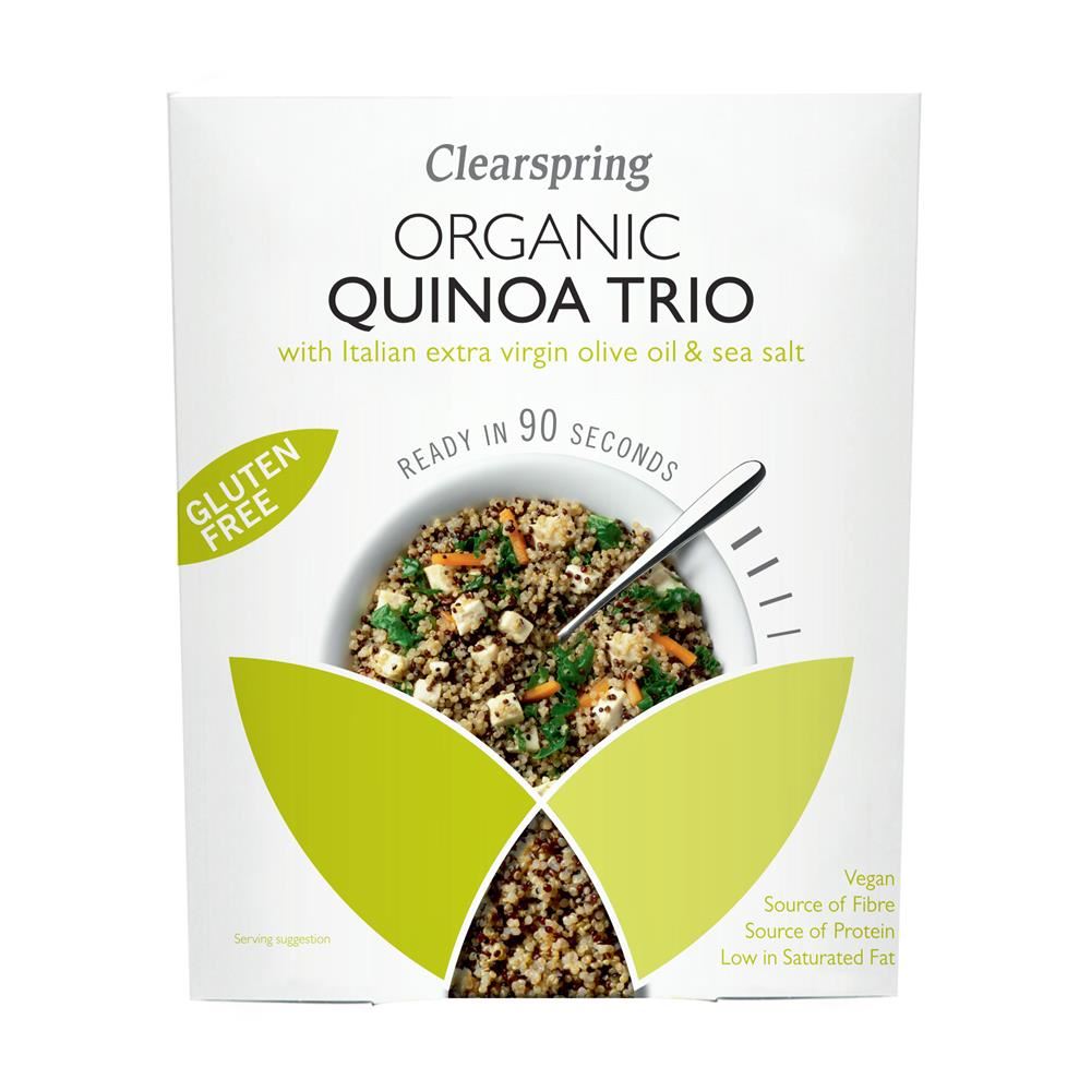 Clearspring Organic Quinoa Trio 250g