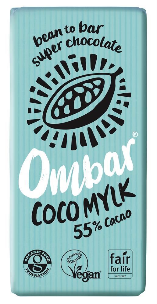 Ombar Coco Mylk 70g organic and vegan - 10 Pack