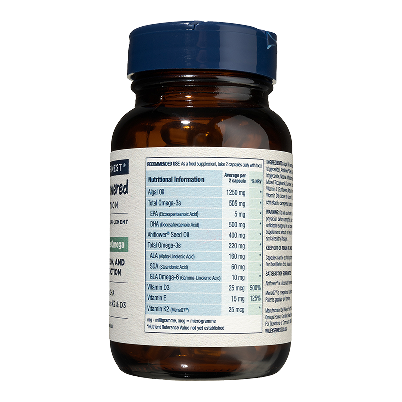 Wiley's Finest Catch Free Omega 850mg 60 Vegan Capsules