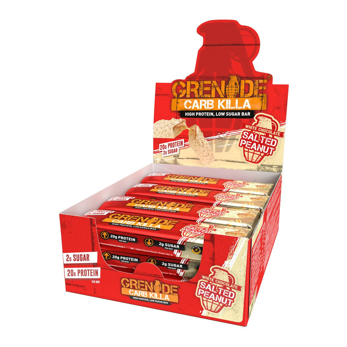 Grenade Carb Killa Protein Bars - All Flavours - 60g - Pack of 12