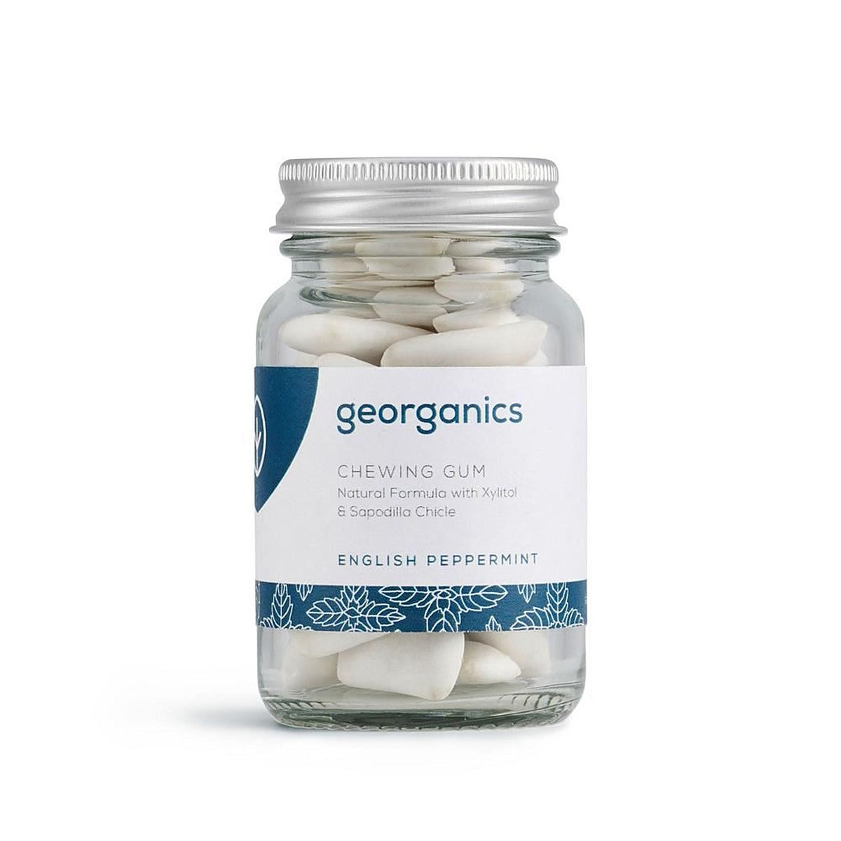 Georganics Chewing Gum - English Peppermint 30 Gums