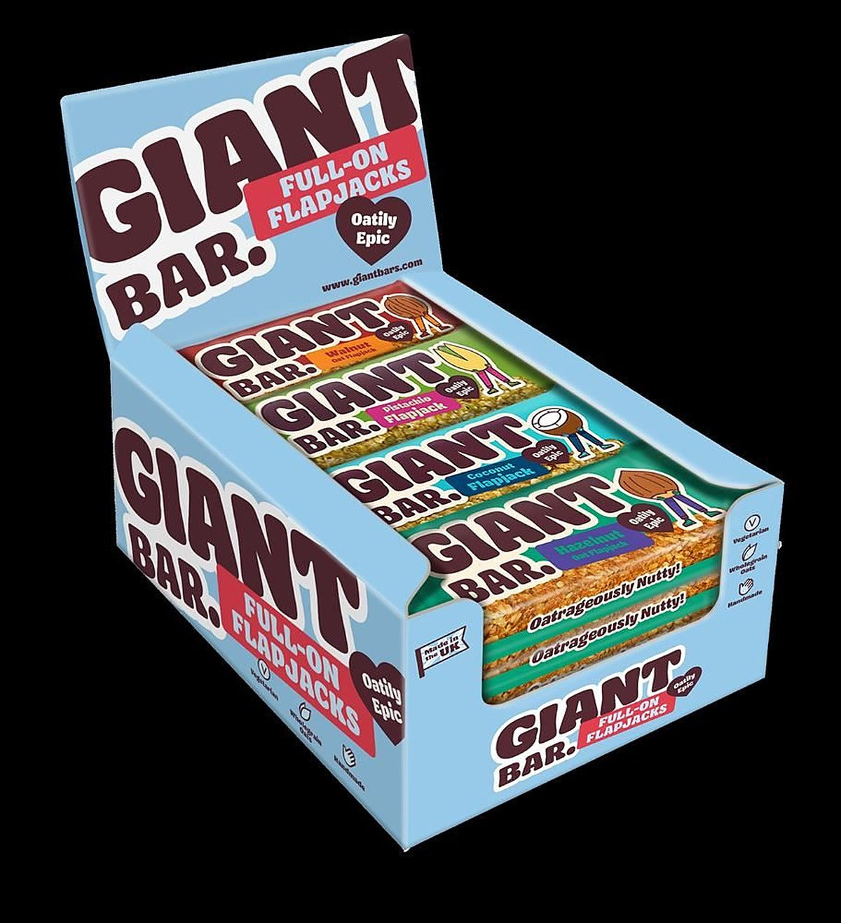 Ma Baker Giant Bars Nut Mix 20 x 90g
