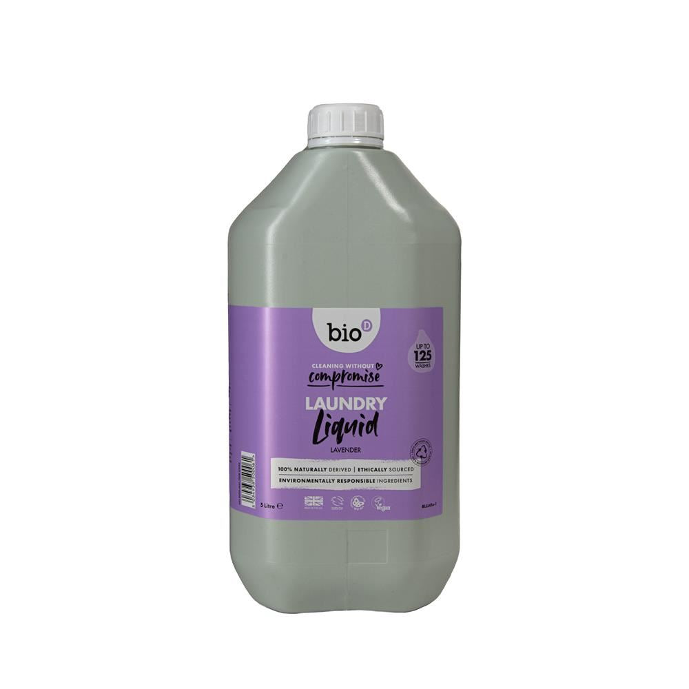 Bio-D Laundry Liquid with Lavender - 5 litre