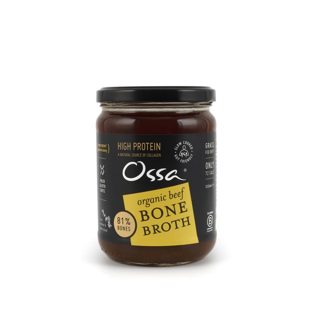 Ossa Organic Beef Bone Broth Ambient 515ml