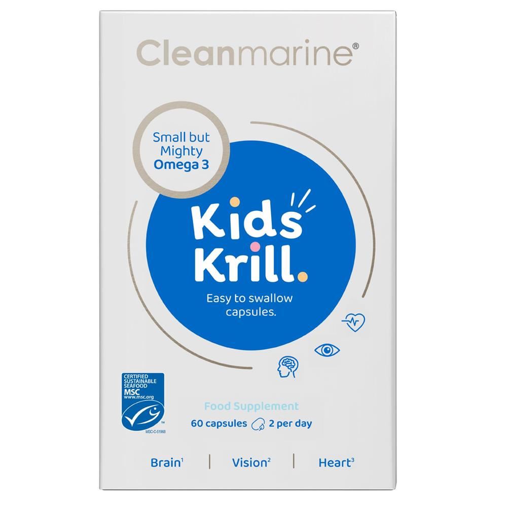 Cleanmarine Kids Krill 200mg 60 capsule