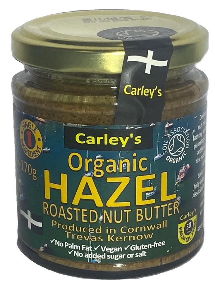 Carley's Organic Hazelnut Butter 170g