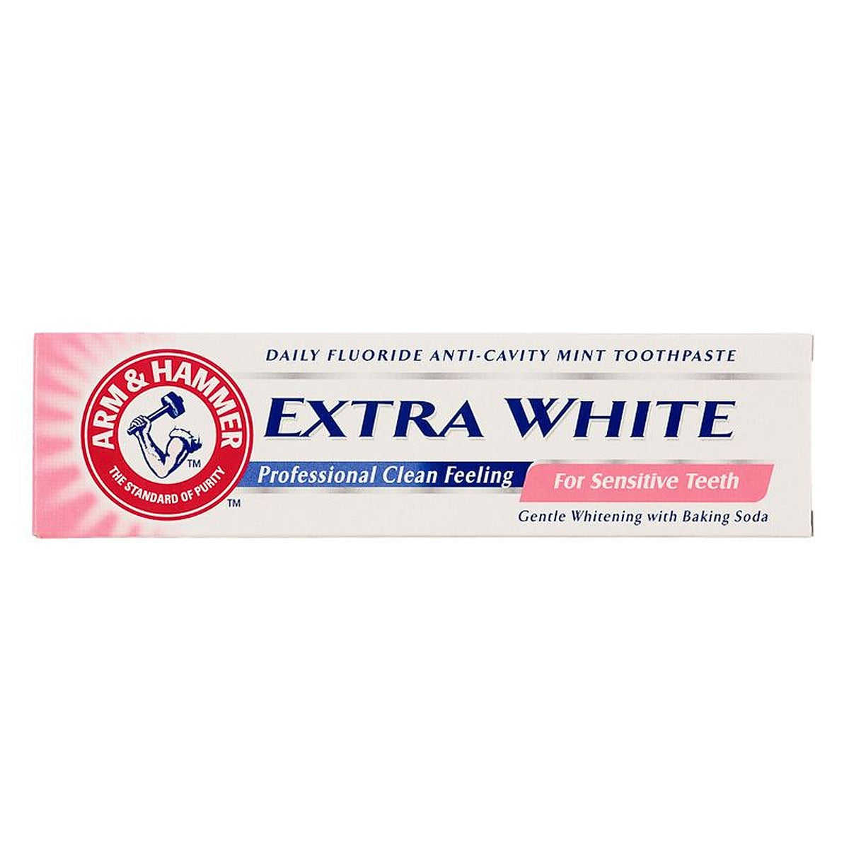 ARM AND HAMMER EXTRA WHITE TOOTHPASTE FOR SENSITIVE TEETH