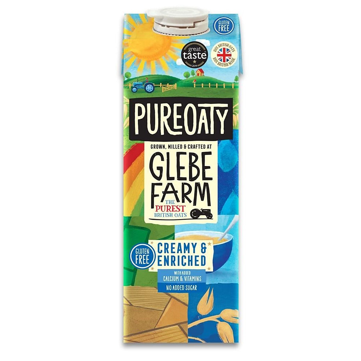 Glebe Farm PureOaty Creamy & Enriched Oat Drink 1L