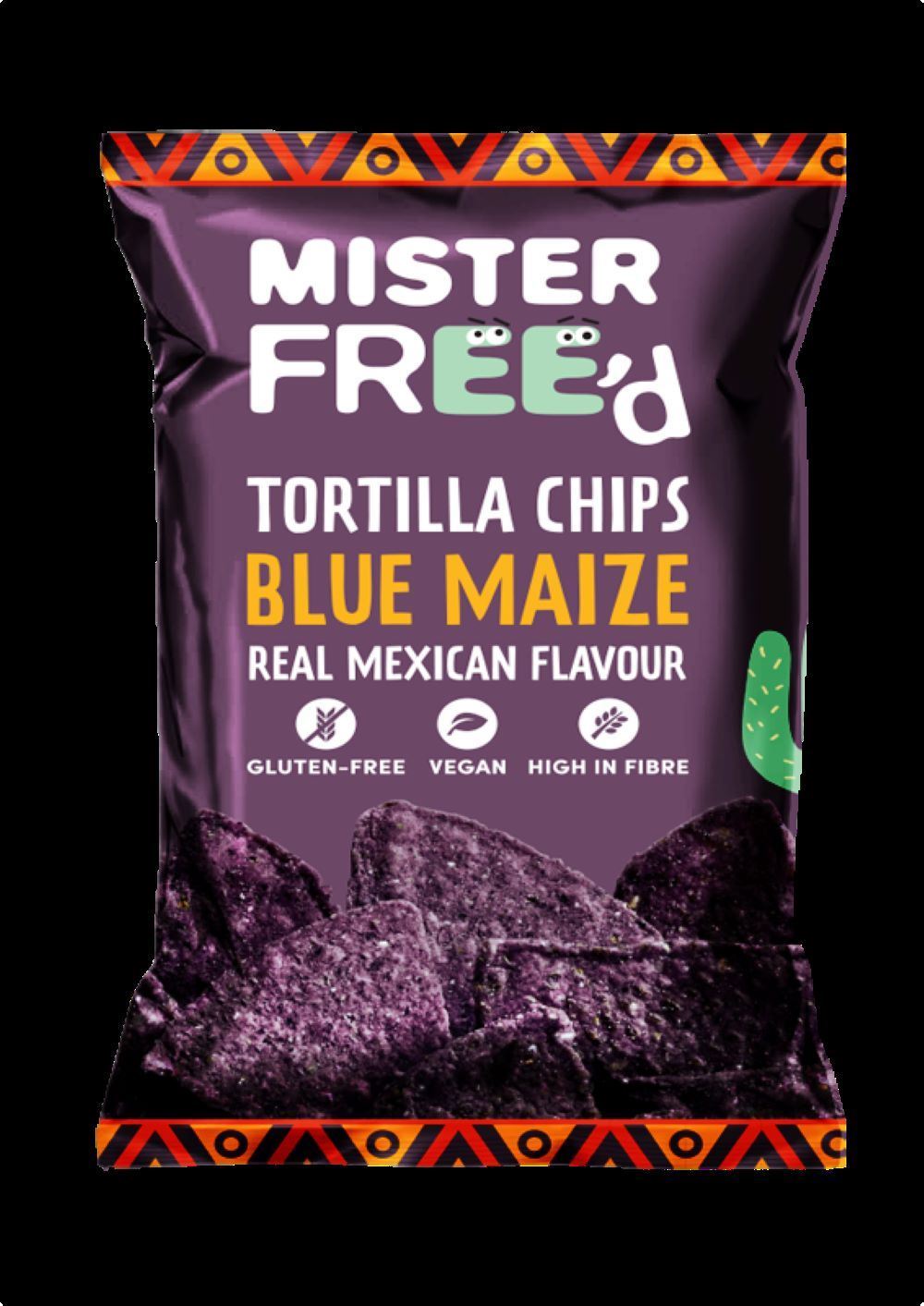 Freed Foods / Mister Free'd Tortilla Chips with Blue Corn 135g - 12 Pack