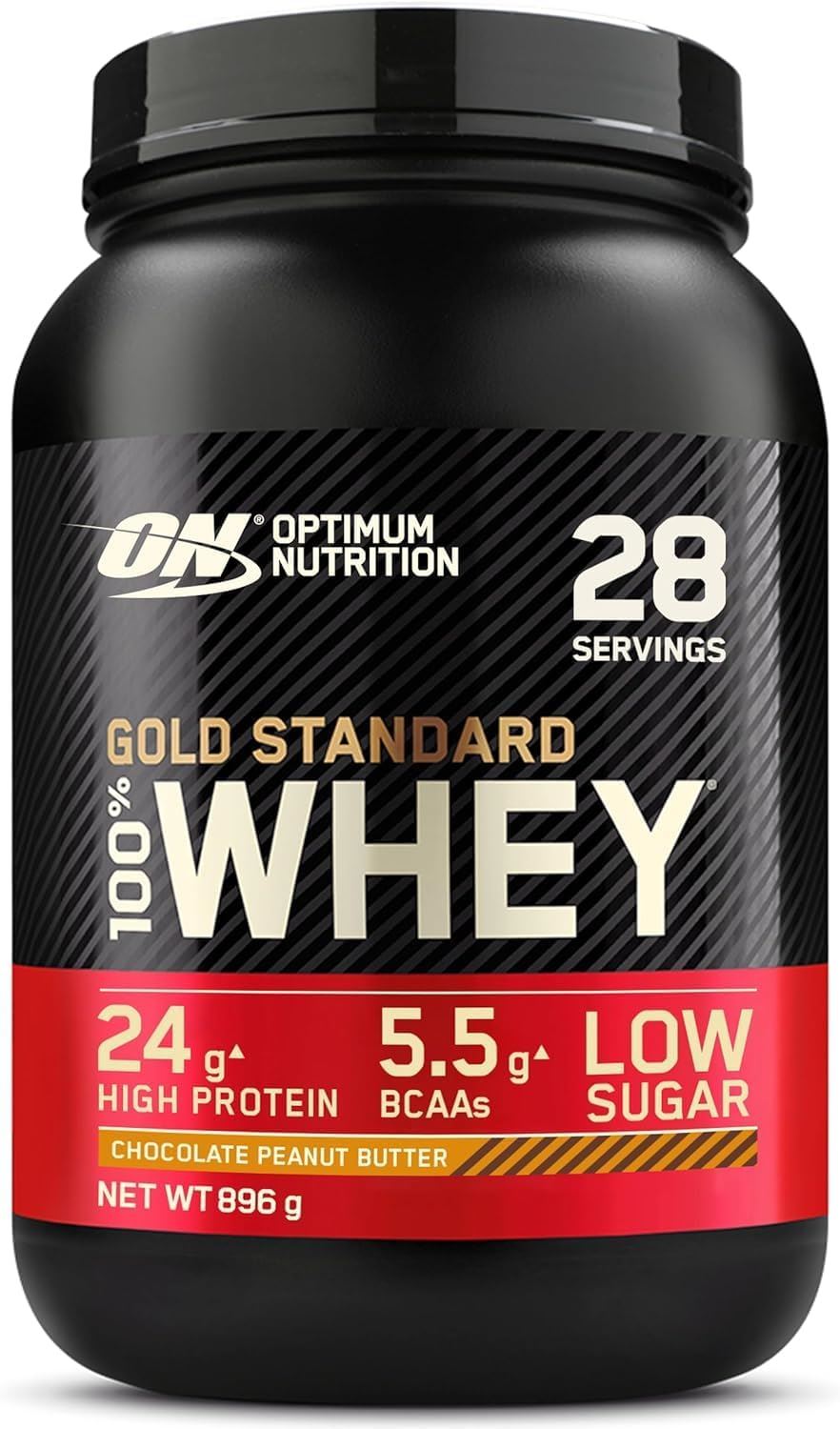 Optimum Nutrition Gold Standard 100% Whey Protein Powder - 900g/2.2kg/4.5kg