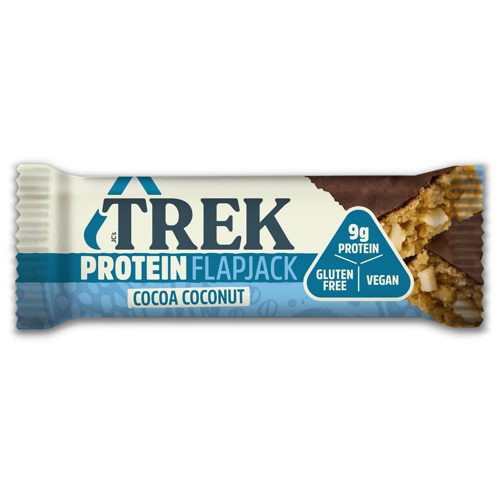 Trek Cocoa Coconut Flapjack 50g - 16 Pack