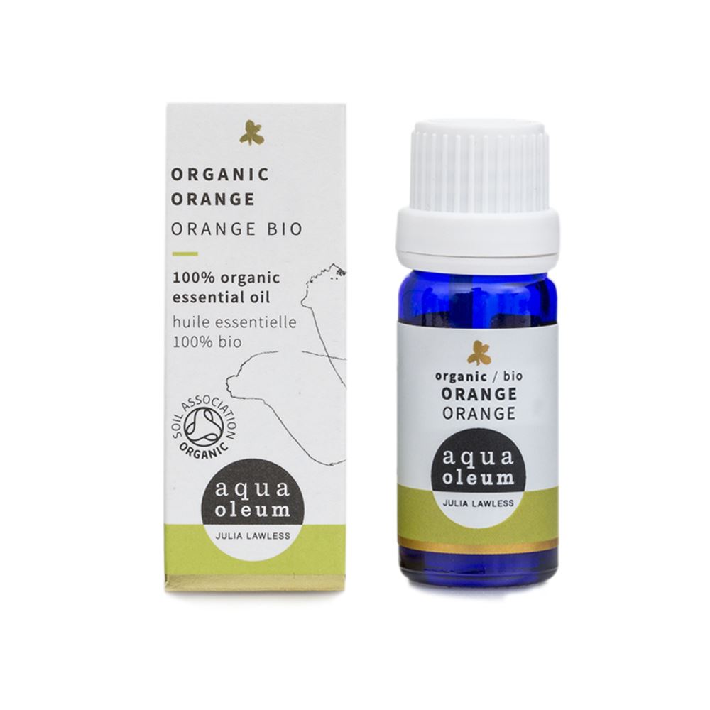 Aqua Oleum Organic Orange Sweet Essential Oil 10ml