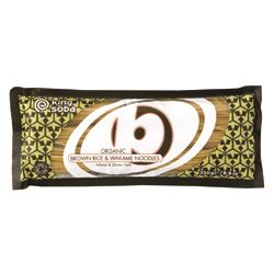 King Soba Org Brown Rice Wakame Noodles 250g