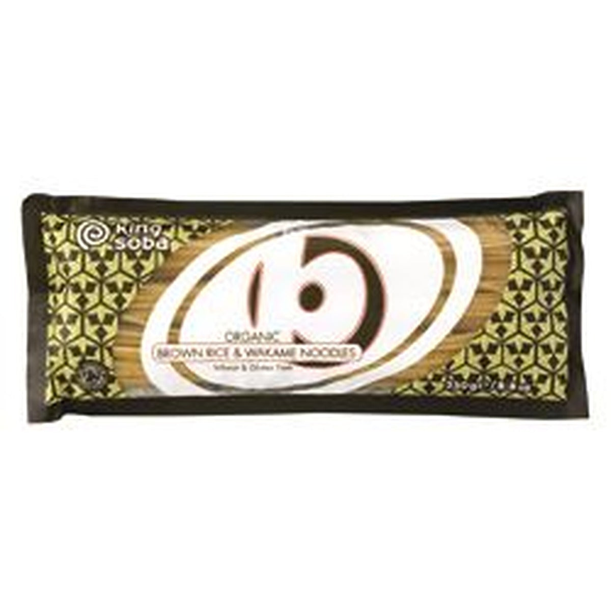 King Soba Org Brown Rice Wakame Noodles 250g