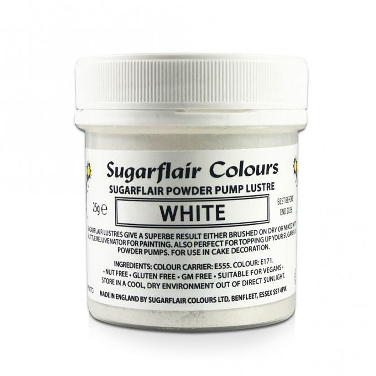Sugarflair Powder Pump Lustre Refill 25g - All Colours - image 7